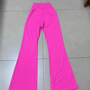Women's Pink Flare Pants